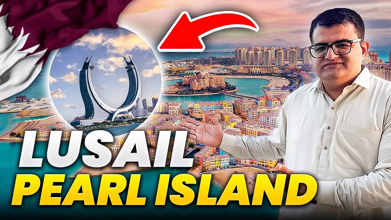 Exploring a Lusail and The Pearl Island|Beatiful island in Doha #lusail #thepearlqatar