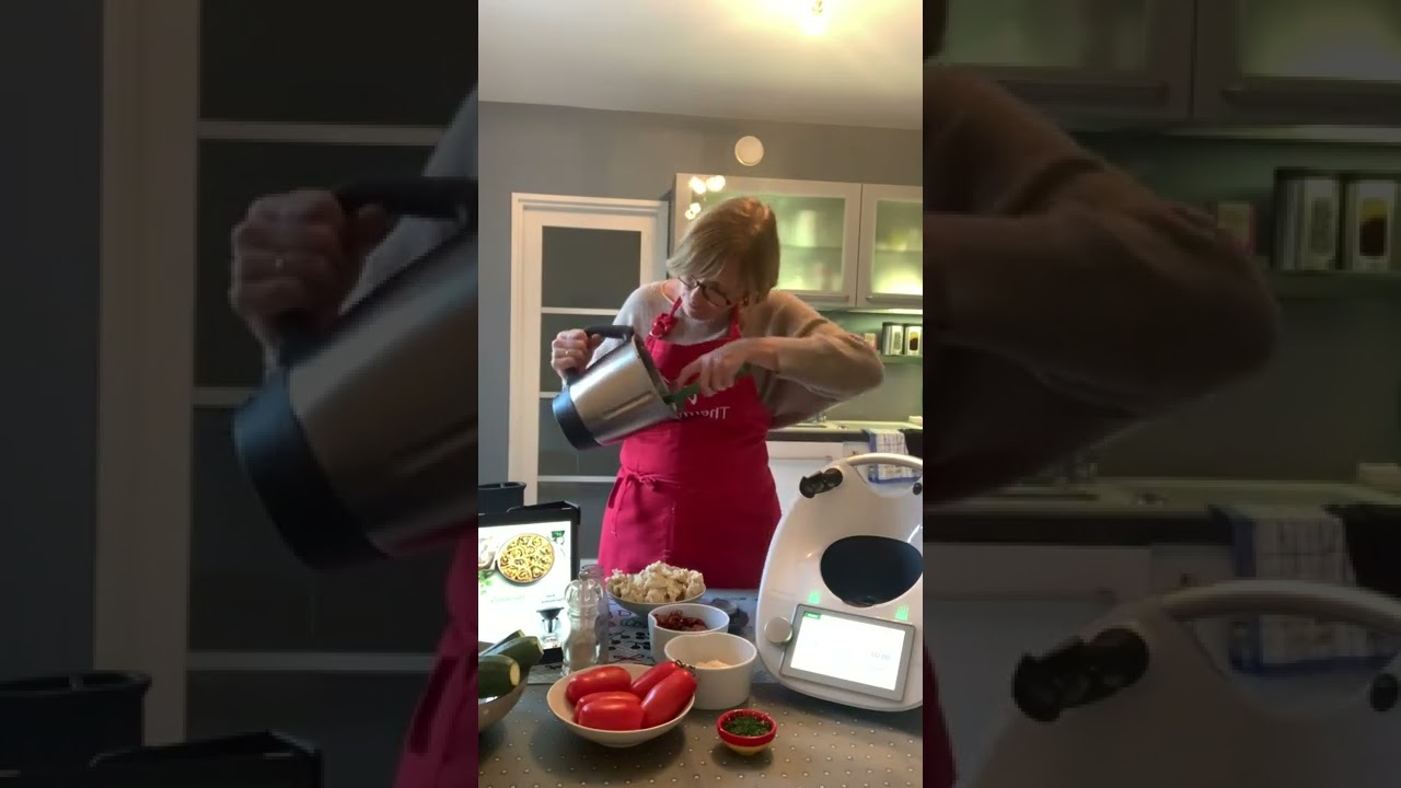 THERMOMIX/Cookidoo/Galette de ratatouille/Découpe minute