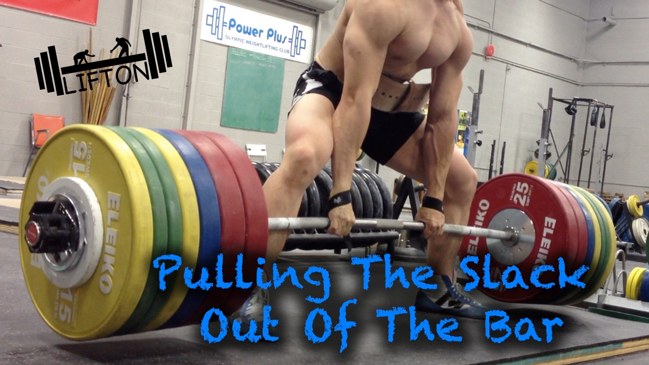 Deadlift Technique - Pulling The Slack Out Of The Bar