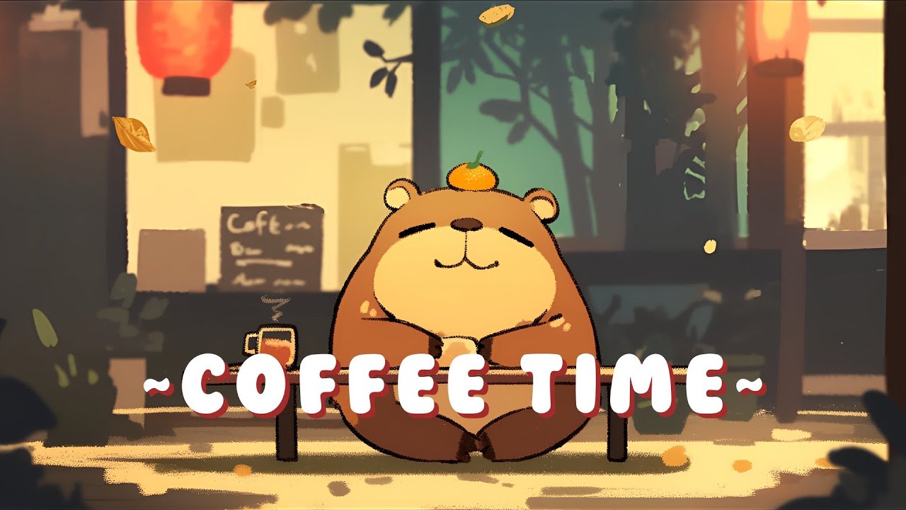 Capybara Lofi Collection - Calming Beats & Melodies ~ Relaxing Vibes ~ 🦫 🍵 ✨