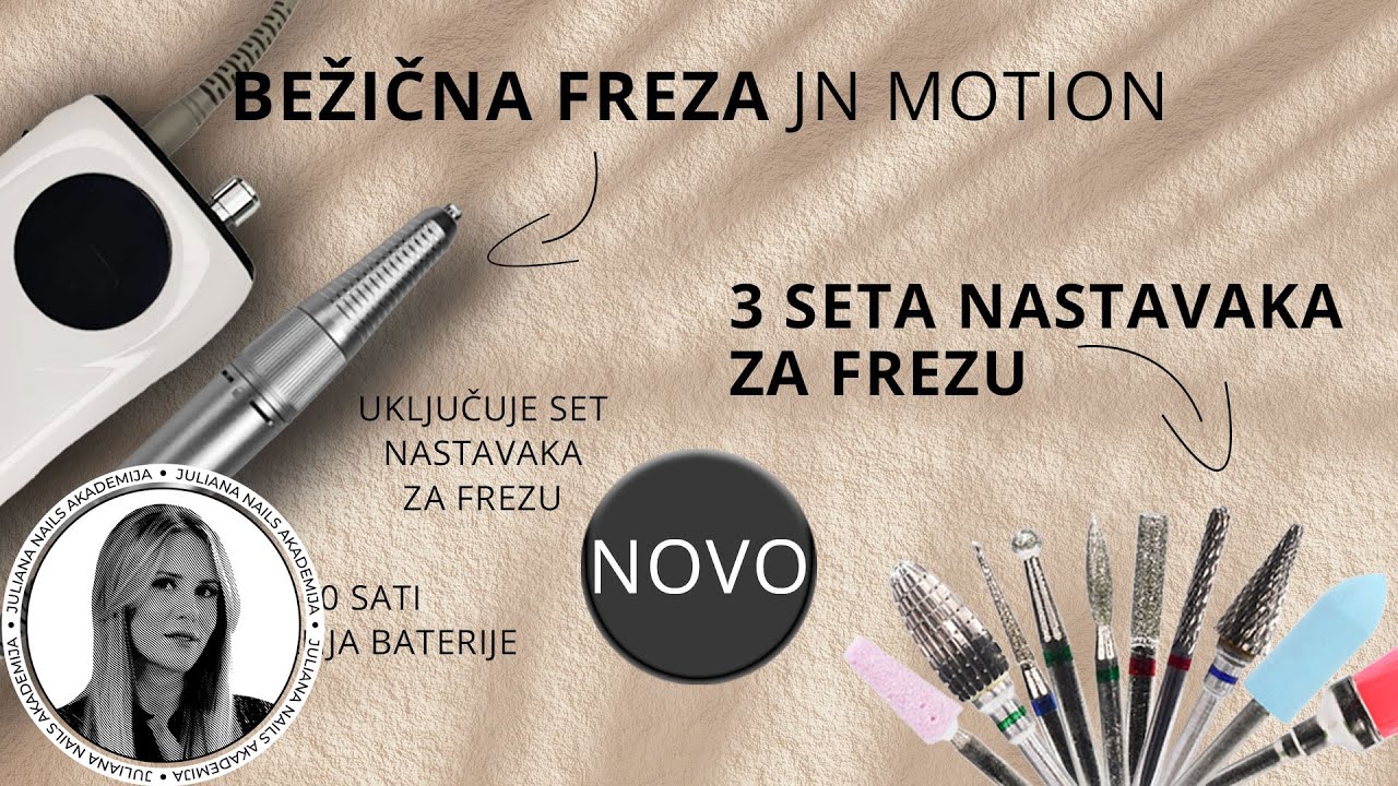 Bežična freza JN – Motion | Matea Šagud tips & tricks