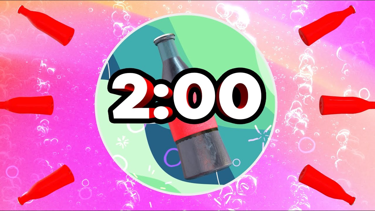 Обратный отсчёт до газировки 🥤 | Таймер на 2 минуты в стиле K-Pop