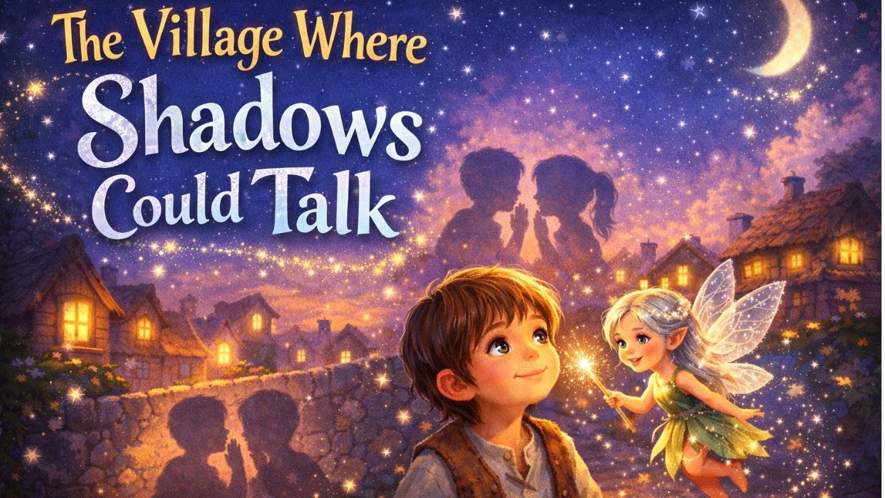 The Village Where Shadows Could Talk👻 | Fairytale Stories For Kids🧚🏻 | Kids Stories🌈 | Toon Magic✨🪄