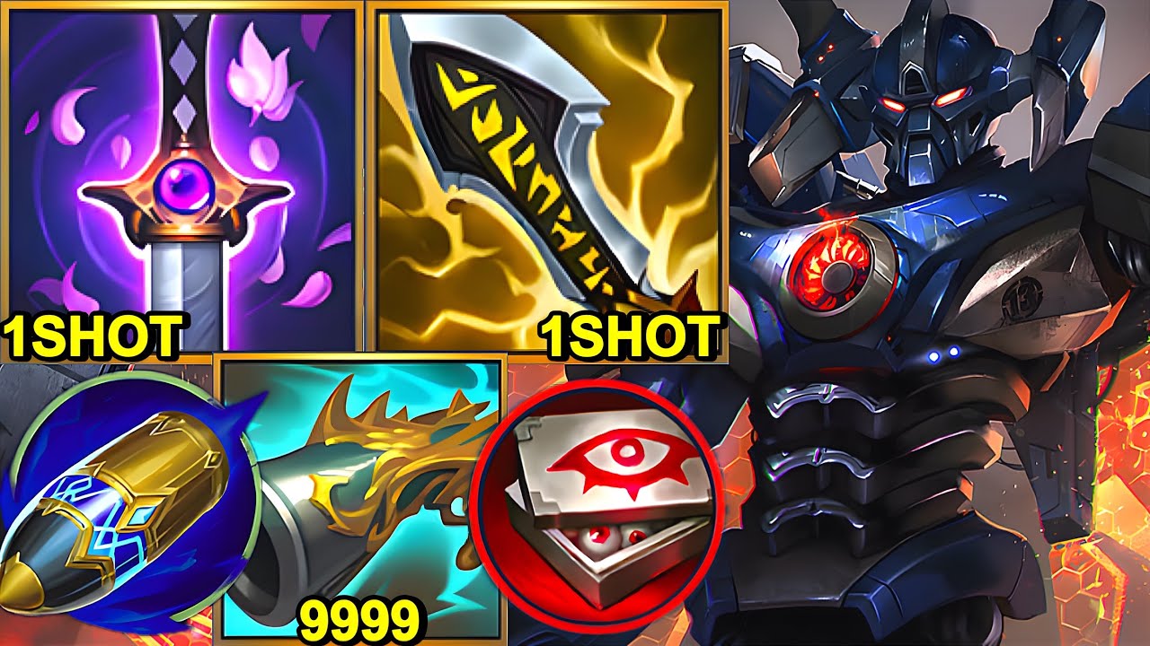 Wild Rift China Aatrox Jungle - 25KILL Infinity Edge & The Collector ONE SHOT AATROX Build Runes