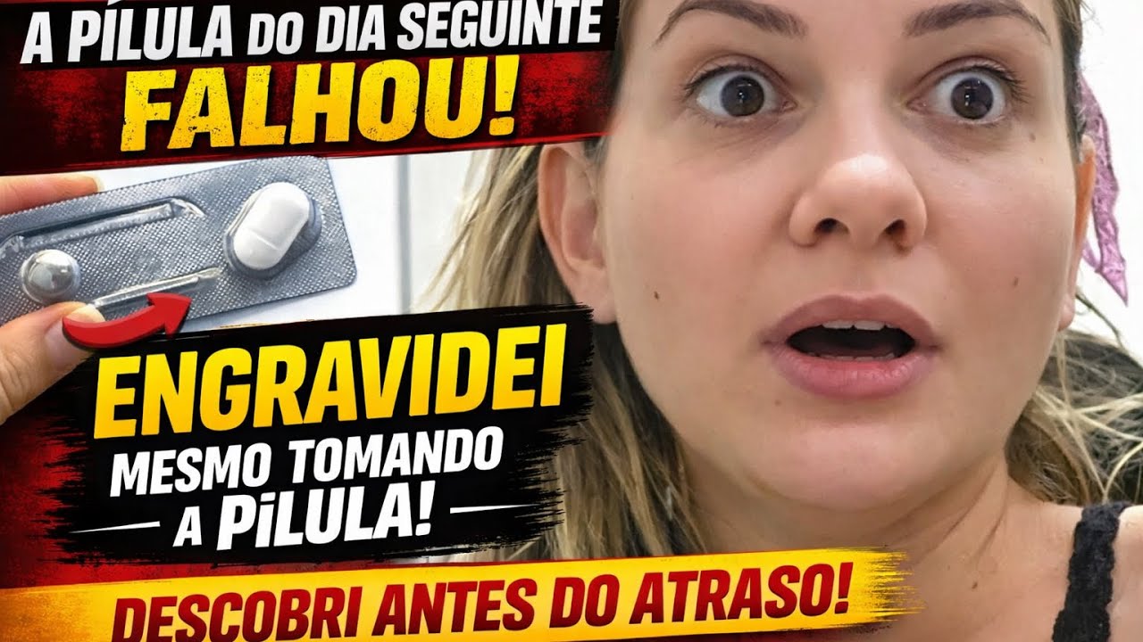 Estou grávida. Descobri antes do atraso. Todos os meus sintomas. Tomei pilula do dia seguinte