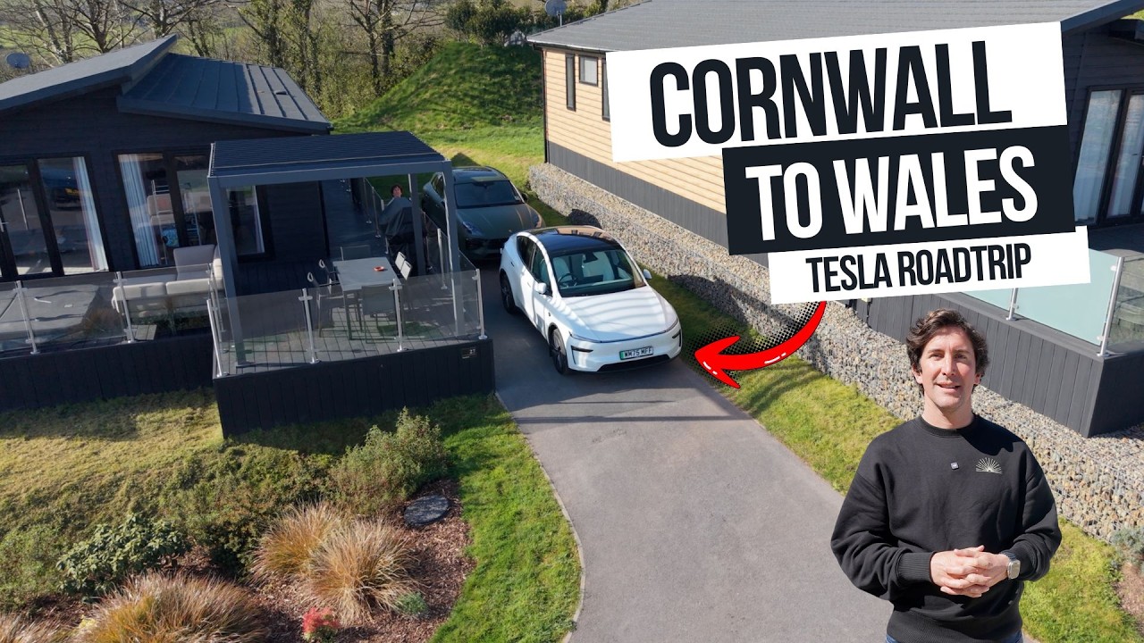630 миль на Tesla Model Y: из Корнуолла в Уэльс дешевле, чем бак бензина!