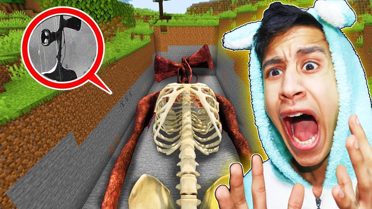 تحدي اكتشاف حفر سرية لراس الصفارة في قرية ماين كرافت !!؟