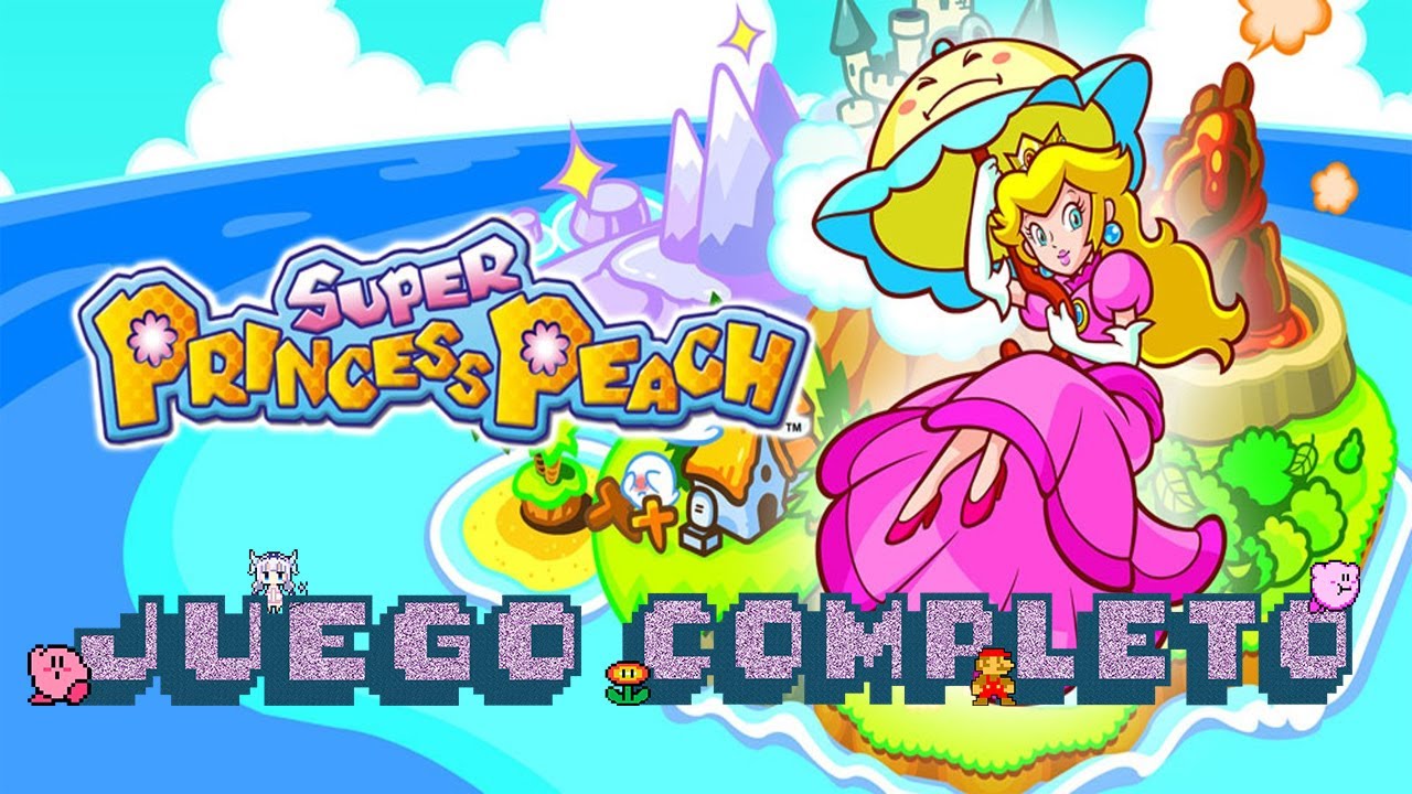 Super Princess Peach - Juego Completo (Todos los Toads) Walkthrough - Sin Comentarios