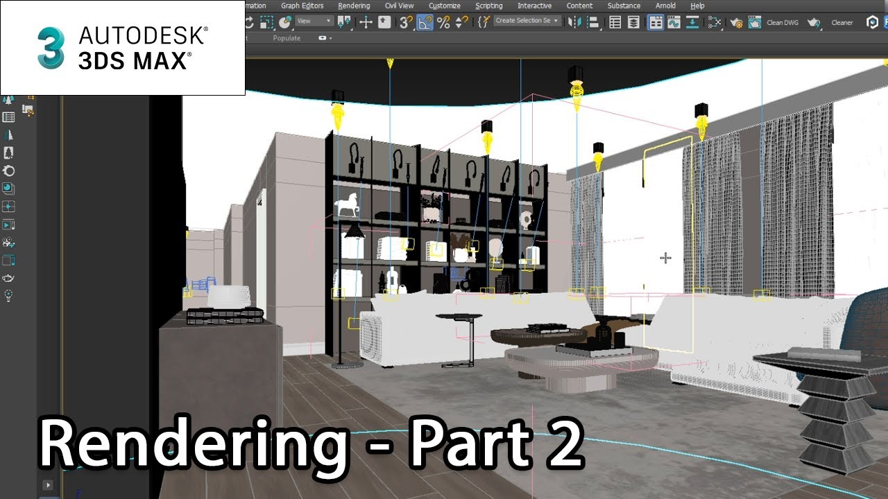 Creating an ArchViz Scene: Rendering – Part 2 - Lesson 6 / 8