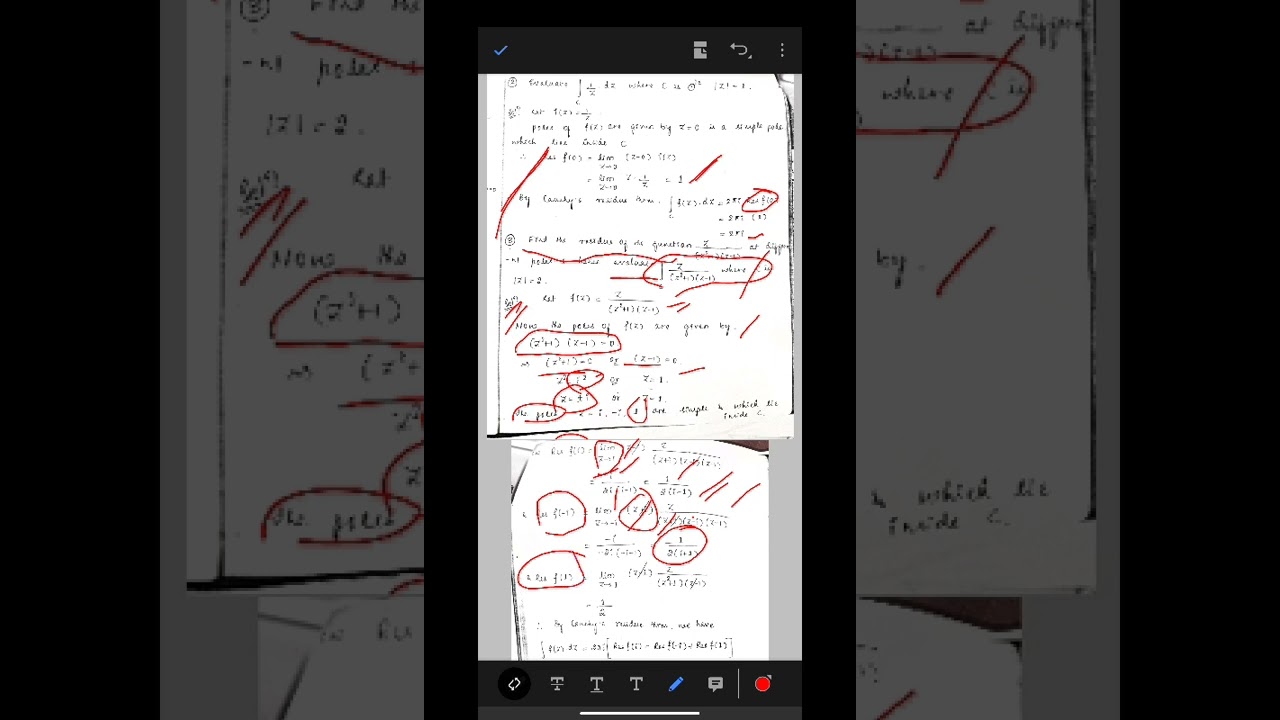 Examples on Cauchy's Resedue Theorem
