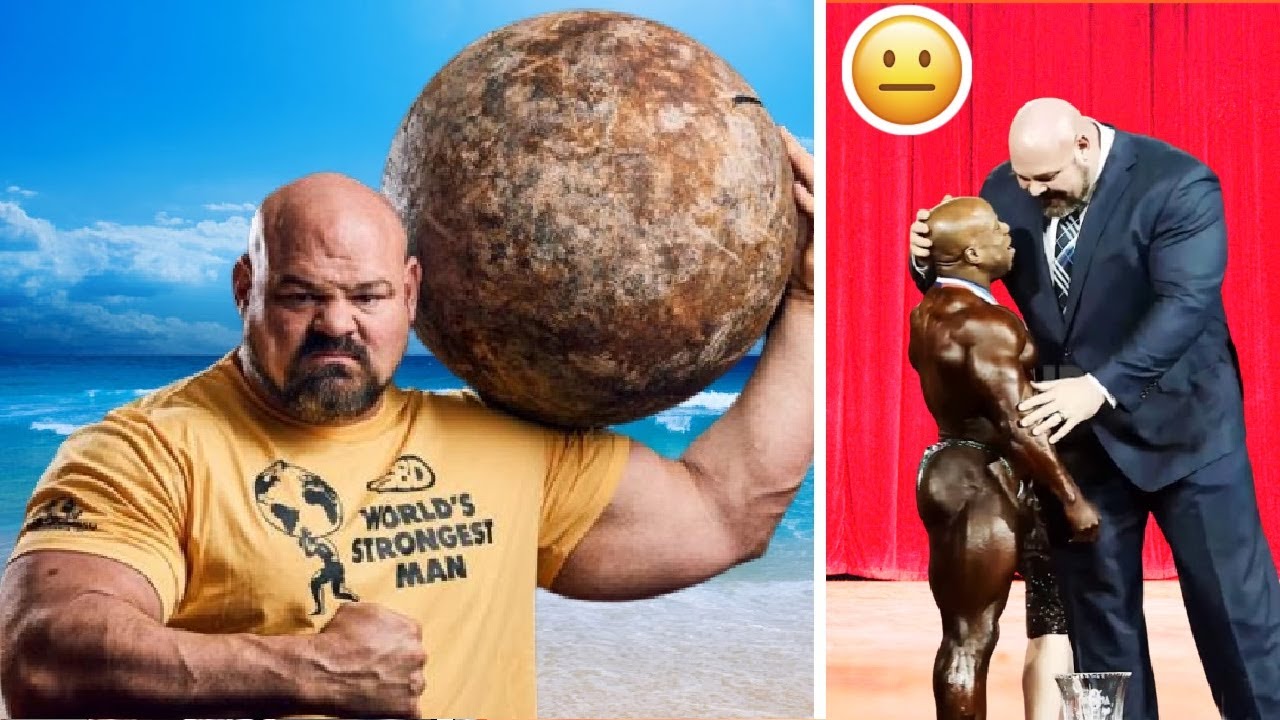 Brian Shaw Walking In Public (REAL GIANT) Part 2