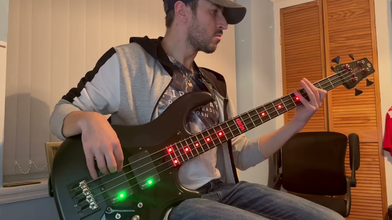 Cover of the bassline from Wham Wake me up (before you go go)