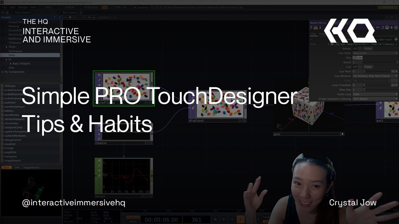 Простые советы и привычки PRO TouchDesigner — Учебник TouchDesigner 139