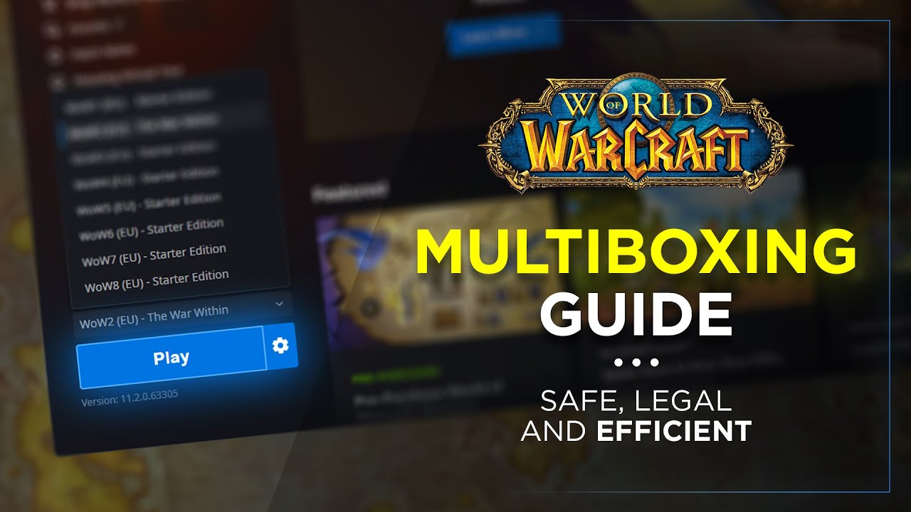 Руководство по мультибоксингу в World of Warcraft — безопасно, легально и эффективно