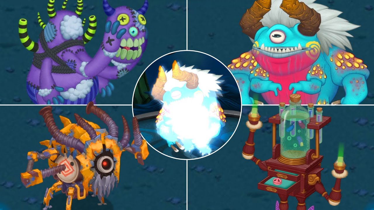 All Wublins with Awakenings (+ Epic Dermit) All Sounds & Animations | My Singing Monsters