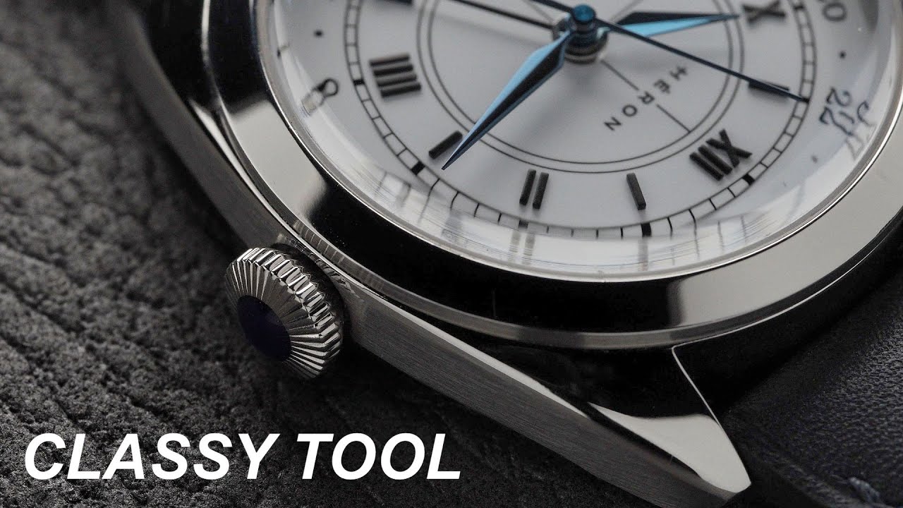 Heron Mirabel GMT — винтажный стиль с ноткой элегантности