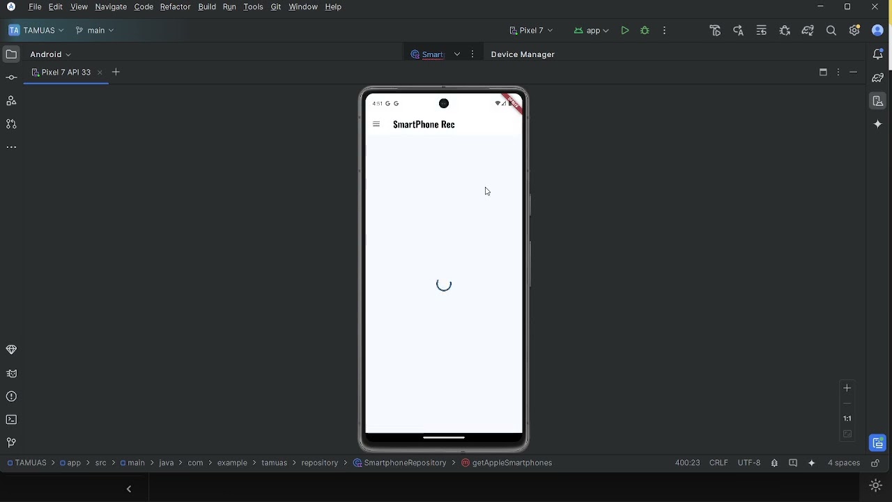 demo smartphone rec kelompok 6 Muhammad Akmal Fadhurohman, Adi Rahmad Safe'i 