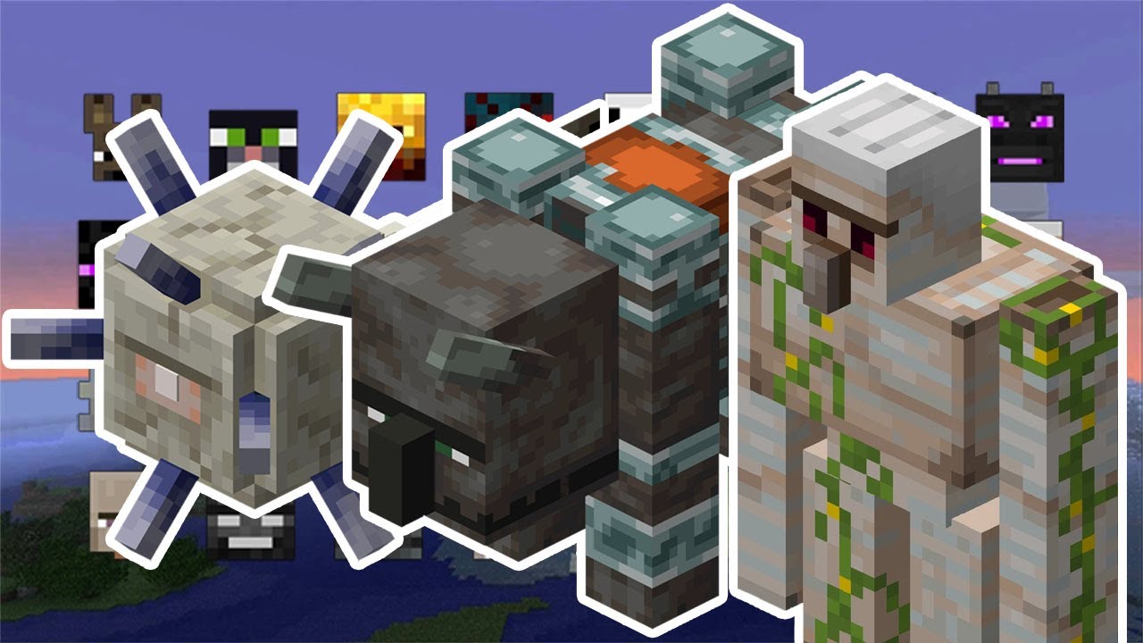 BIG MOB TEAM VS 15 OF EVERY MOB | MINECRAFT