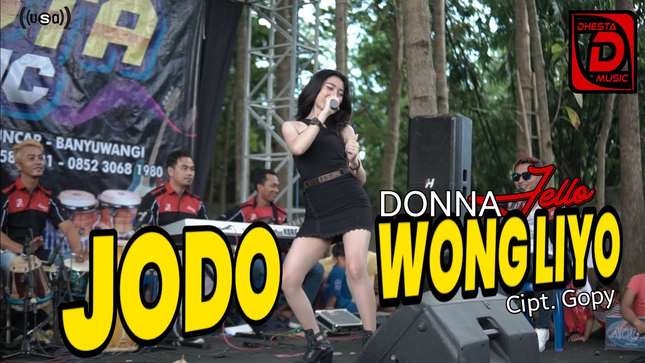DONNA JELLO - JODO WONG LIYO ( Cover Live New Dhesta Music )