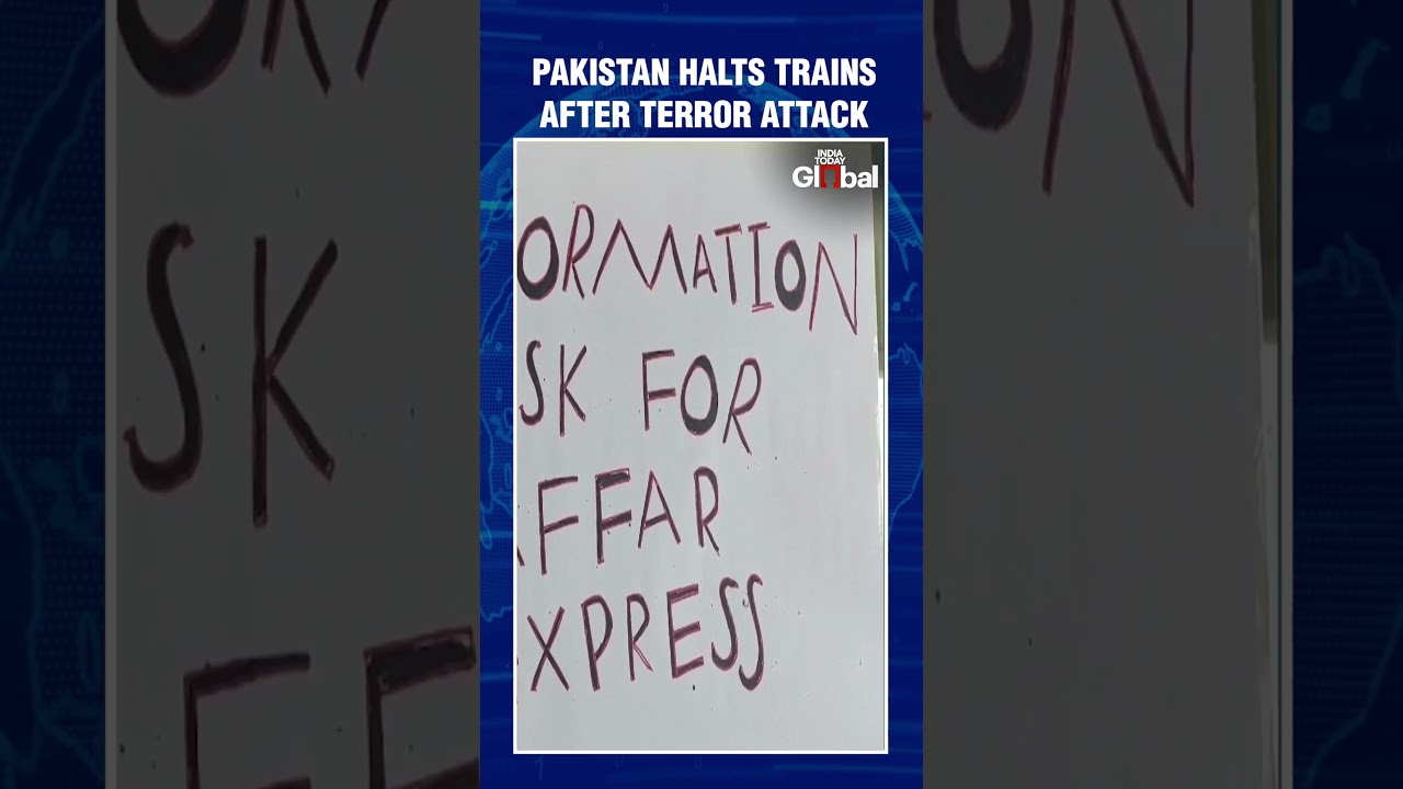 Pakistan Halts All Trains to Balochistan After Jaffar Express Attack | India Today Global