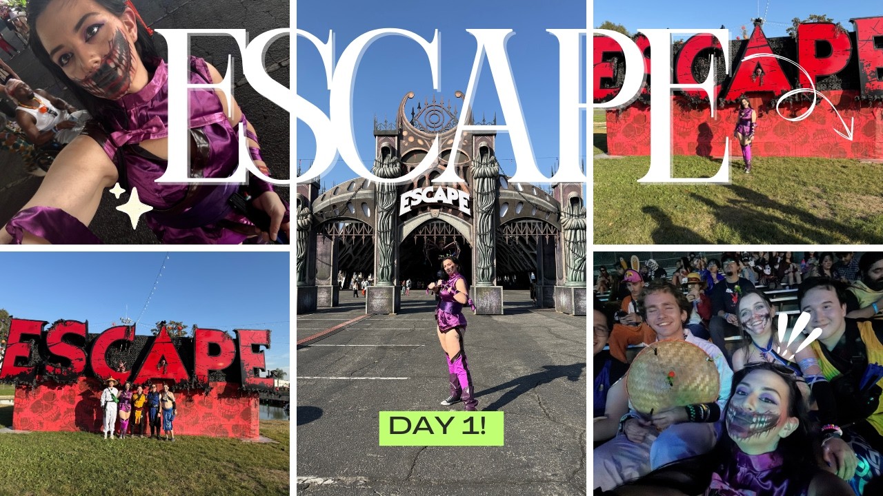 Festival Vlog #1?!: Escape Halloween 2025 Edition