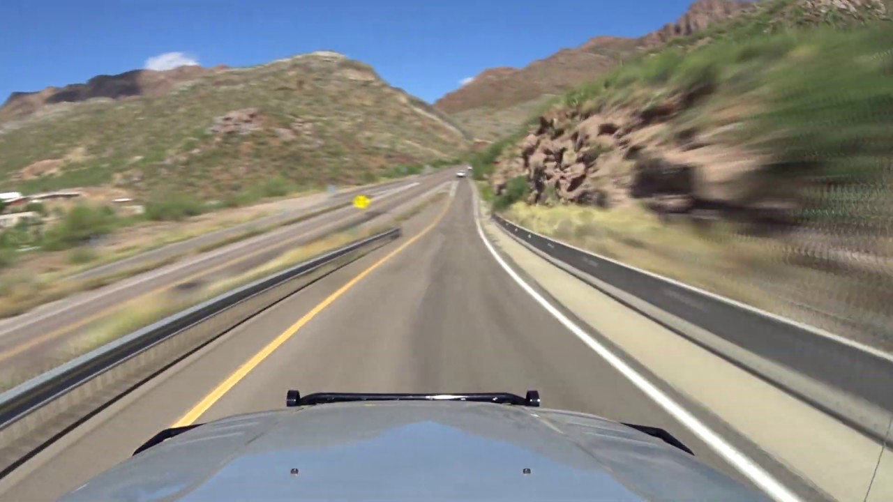 Superior To Globe, Arizona In 8 1/2-Minutes