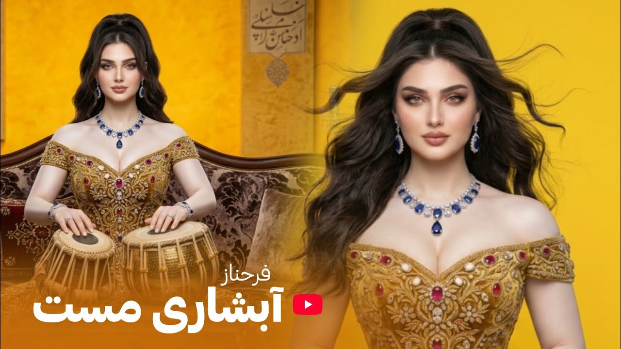FARAHNOZ - Abshari Remix Mast ساز مست آبشاری جدید - فرحناز