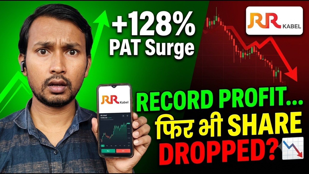 RR Kabel Share Price Drop Reason! 🚨 Fundamental Analysis & Valuation Check | RRKABEL News