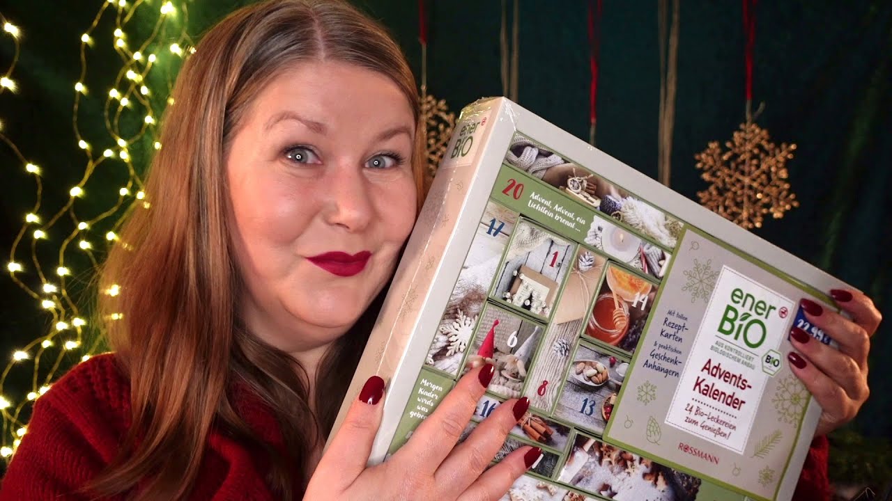 ASMR ☆ Leckereien Adventskalender Unboxing 1/3 ☆ Natürliche Eating Sounds ☆ Deutsch