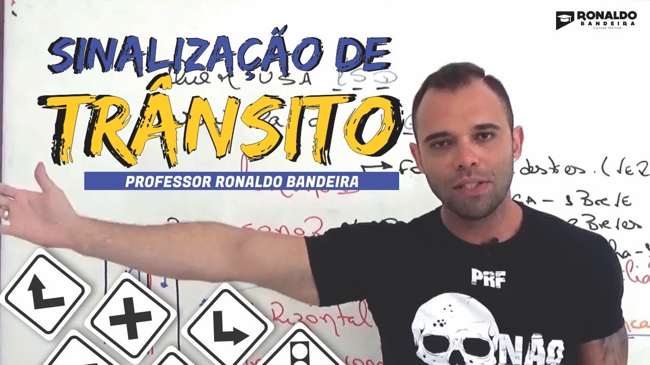 [CTB PARA PRF] SINALIZAÇÃO DE TRÂNSITO