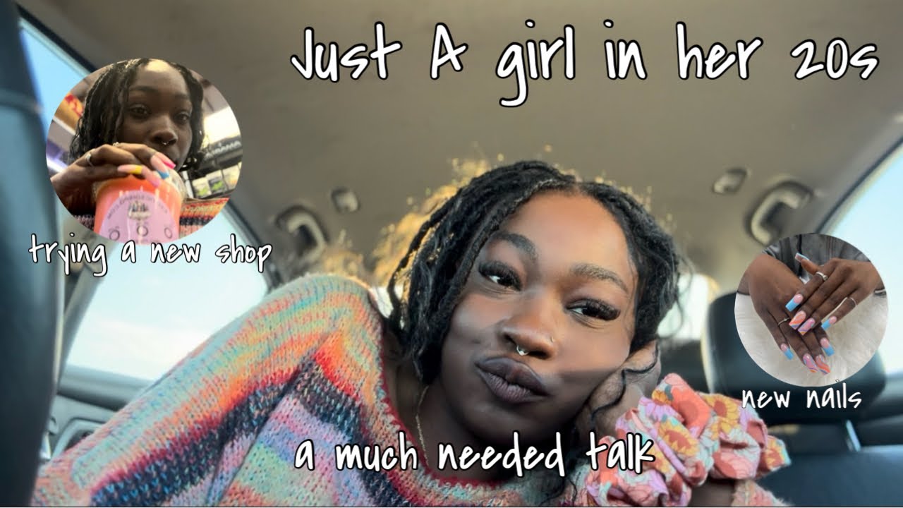 vlog : a girl navigating her 20s (trying new shop, let&rsquo;s vent, new nails, etc)| @ambrialaneece