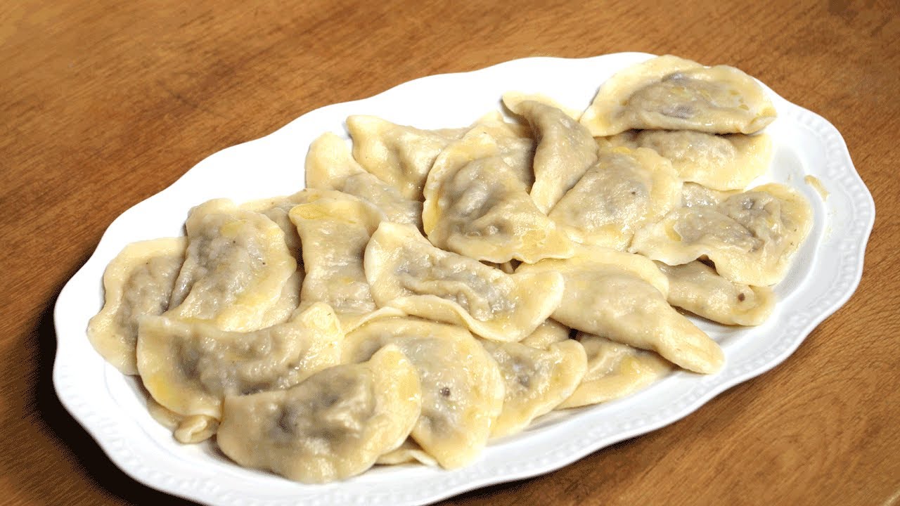 Przepyszne pierogi z kapustą i pieczarkami | Farsz, gotowanie i mrożenie