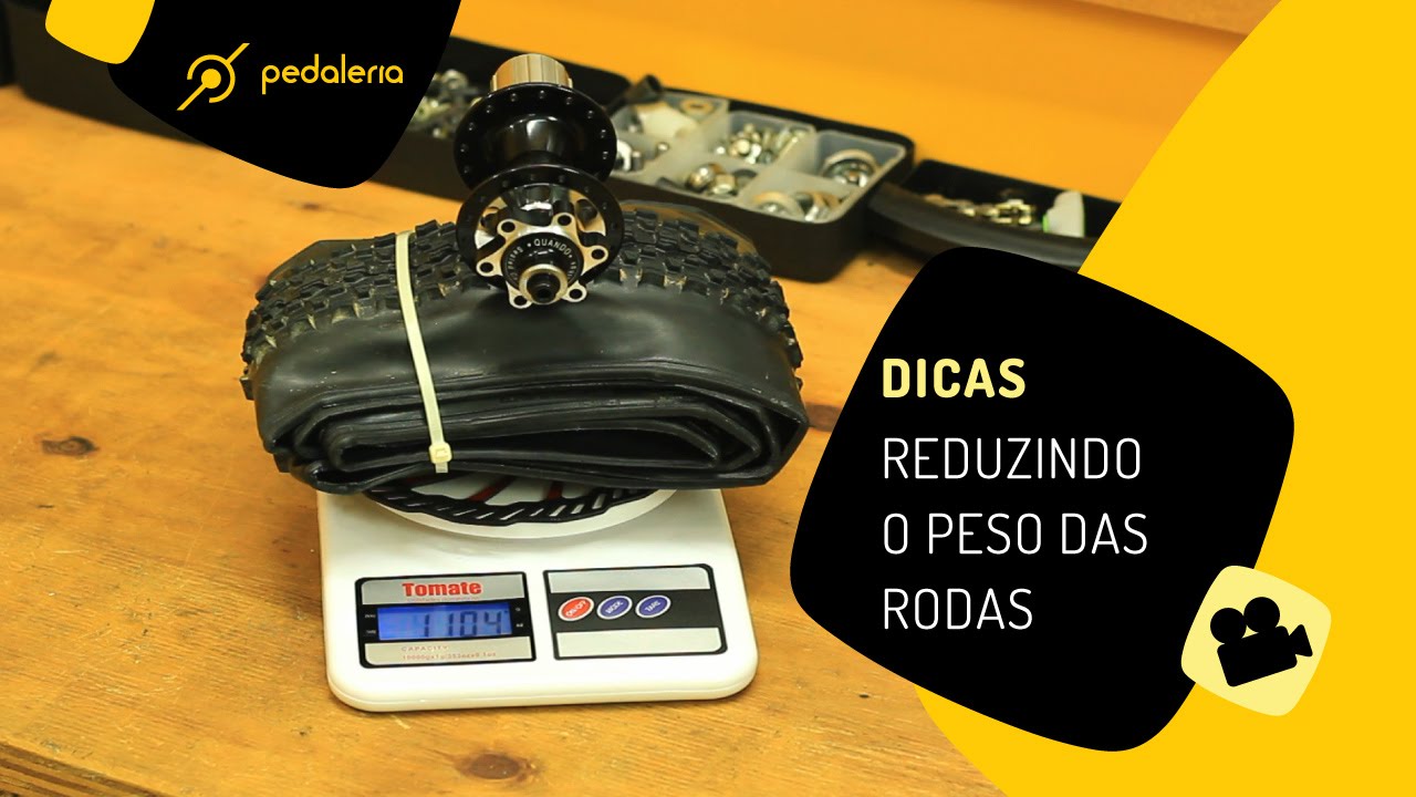 Alivie o peso das rodas da bike. Pedaleria