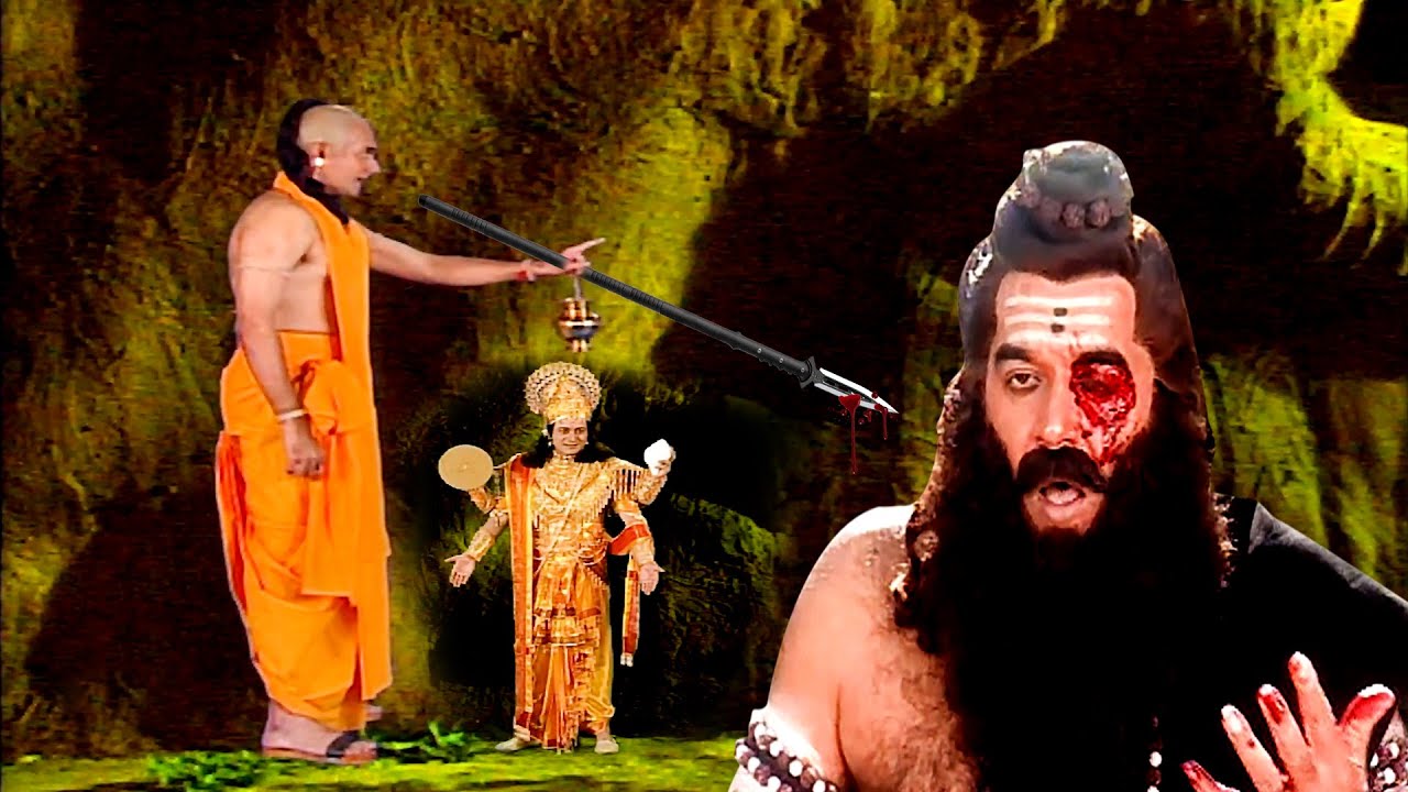 देखिये क्यों शुक्राचार्य की आँख फोड़ी भगवान विष्णु ने वामन अवतार में !! Vishnu Puran !! #shivleela