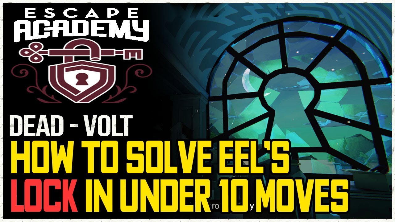 Escape Academy Dead-Volt Achievement Guide - Solve Eel's Battery Lock in Under 10 Moves