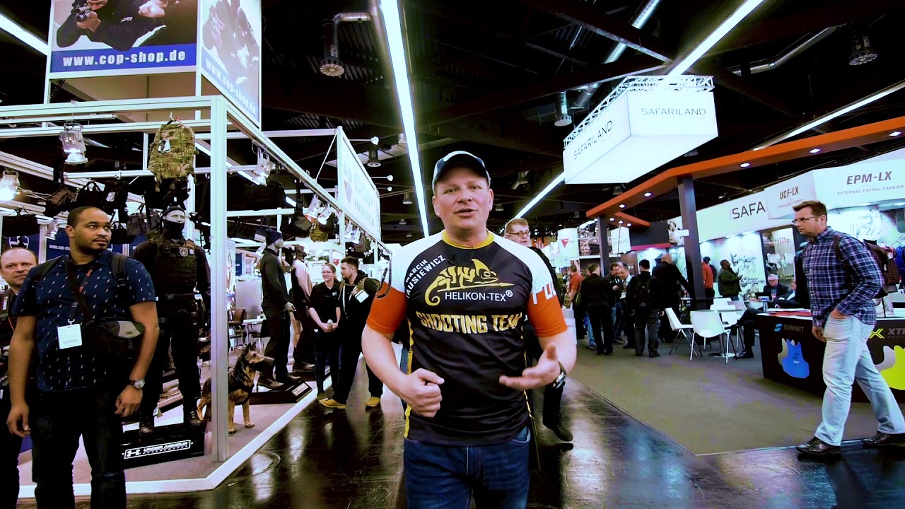 Helikon-Tex - Marcin Tausiewicz introducing some news (IWA 2019)