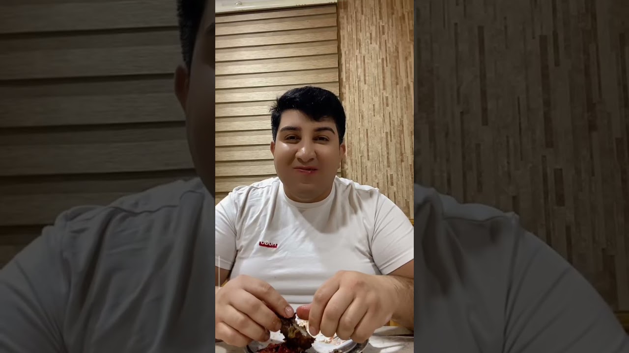 BABOŞ, MƏFTUN VE ELDƏNİZ BİRLİKDƏ YEMEK YEYİR 