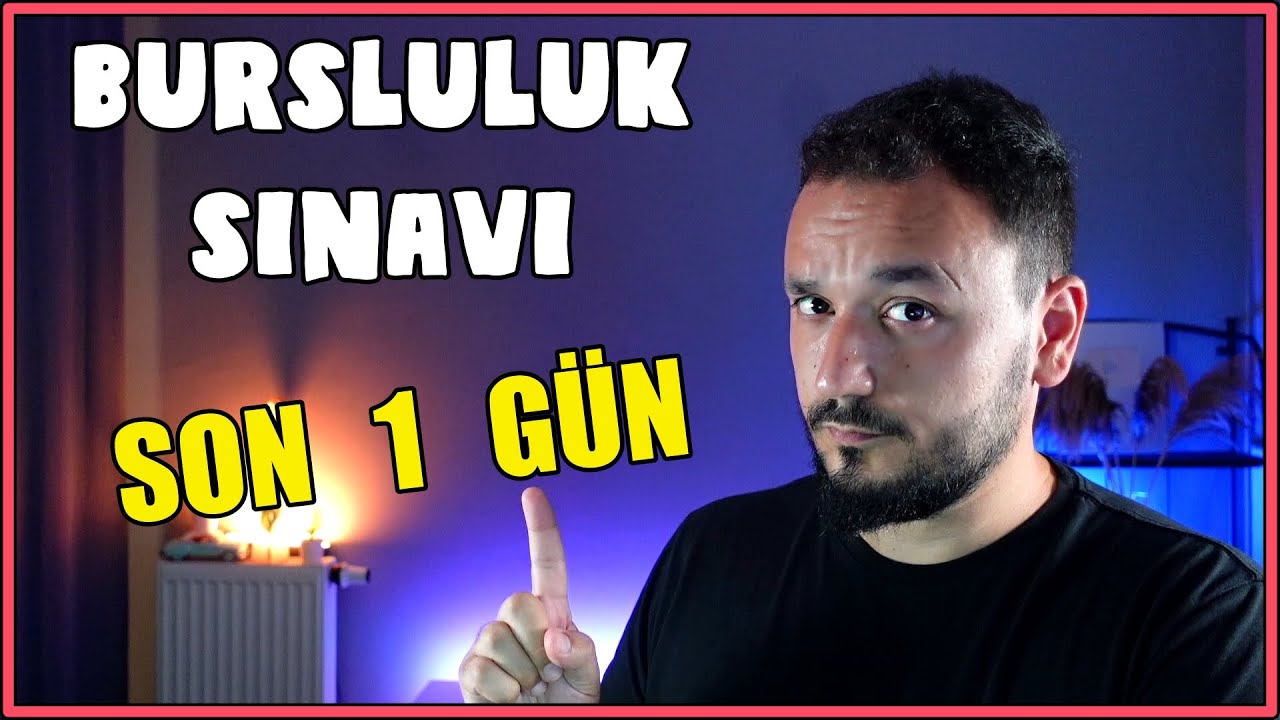 Bursluluk Sınavı SON 1 GÜN | SON TAKTİKLER | Tüm Sınıflar İçin