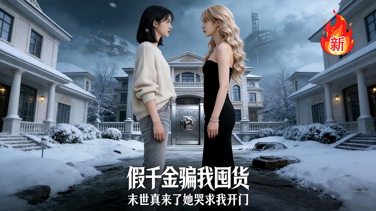 【热门🔥剧】《假千金骗我囤货，末世真来了，她哭求我开门》假千金一句戏言，让我囤满一屋生存物资。当极寒真的吞噬世界，敲门求救的她，成了自己谎言最讽刺的注解。 #漫剧#完结#玄幻#逆袭#嘎嘎乐#科幻