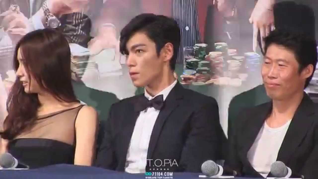 140825 타짜 신의손 언론시사회 : 티슈 좀 주세요~ 탑 직캠