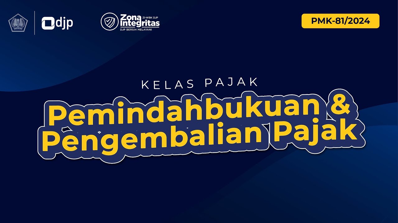 Kelas Pajak Pemindahbukuan (Pbk) dan Pengembalian Pajak yang Seharusnya Tidak Terutang (PYSTT)