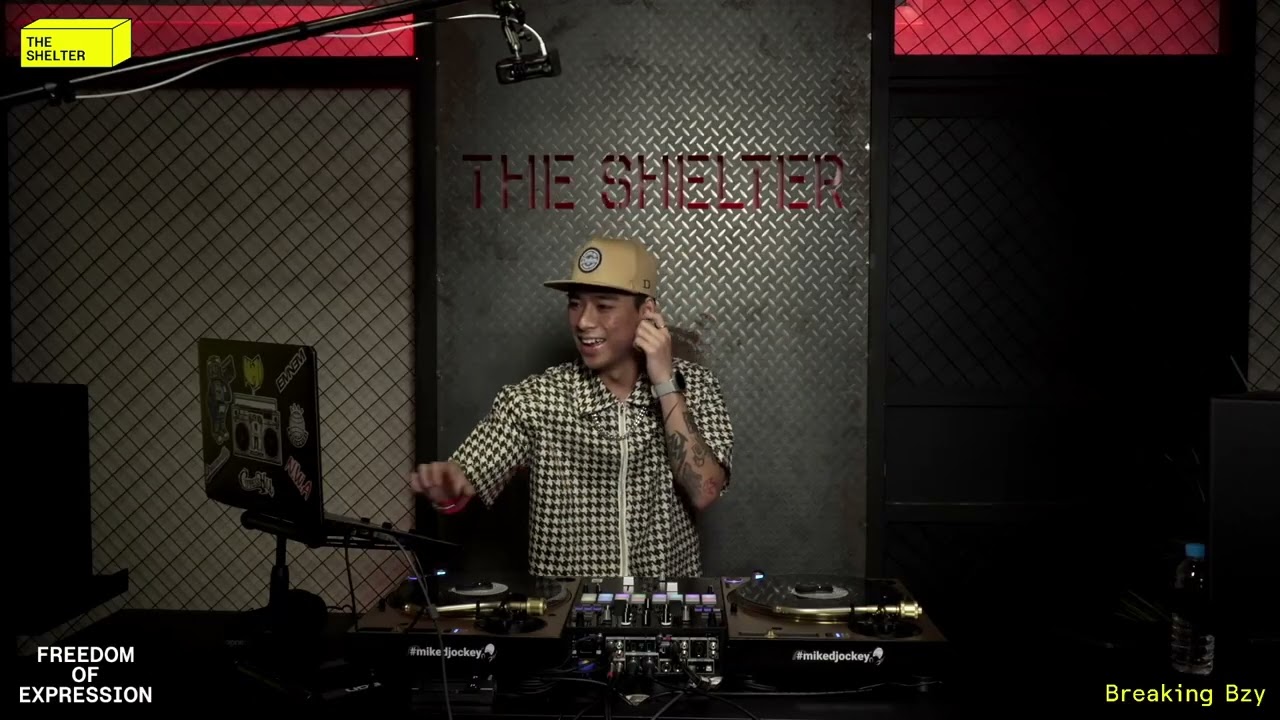 Hip-Hop/Turntablism set by Breaking Bzy - Live at The Shelter Yangon