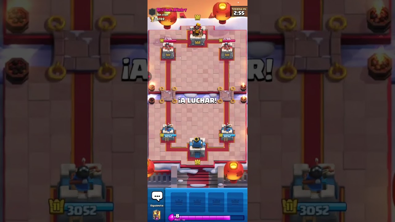 Jugando clash royale 9 #clashroyale #juegos #parati 