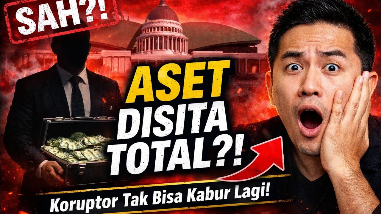 SAH! RUU Penyitaan Aset Disahkan? Koruptor Bisa Dimiskinkan Total & Aset Dirampas Negara!