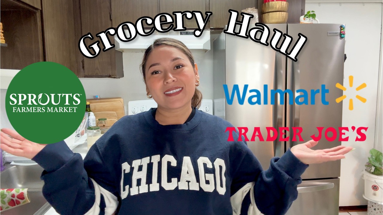 Grocery Haul with totals