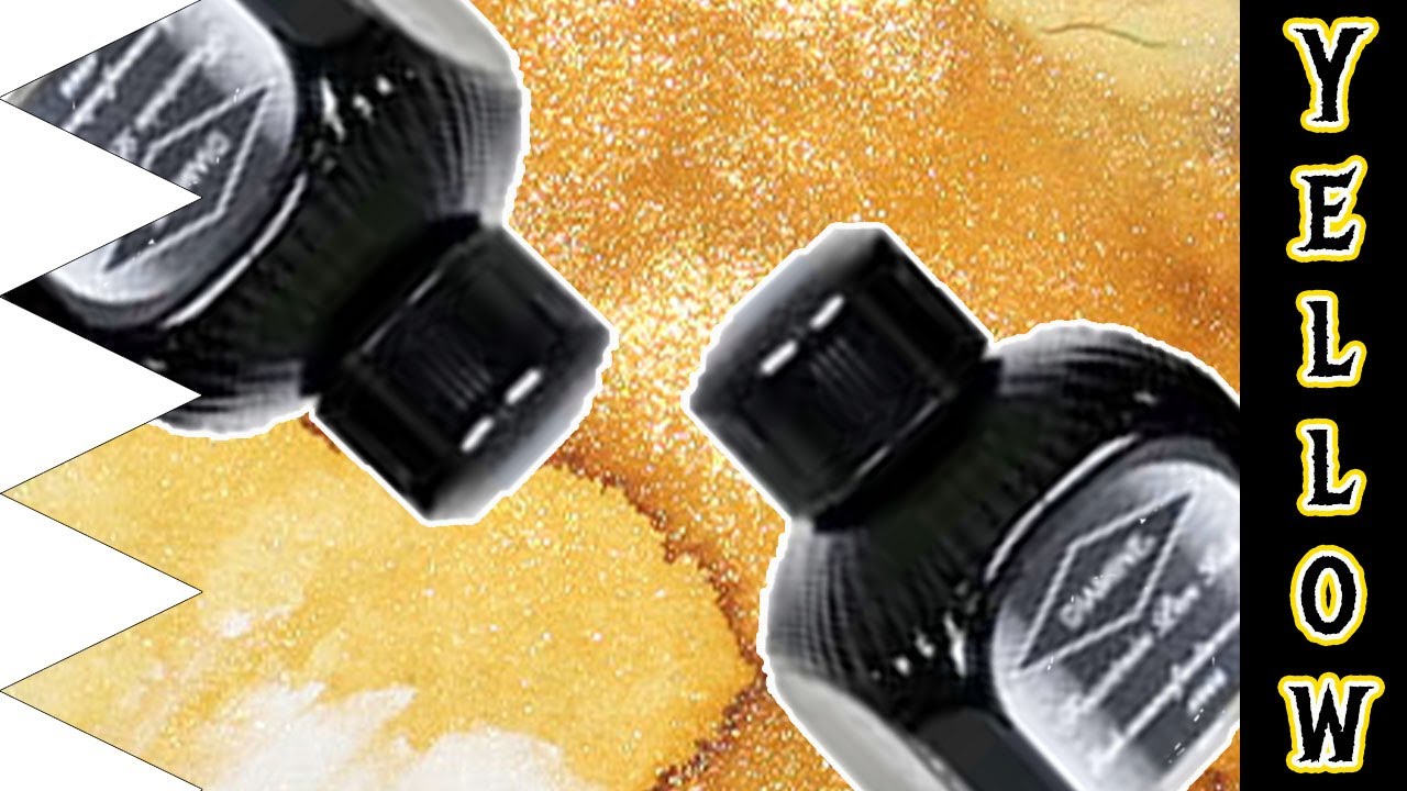 Diamine  Shimmer    Golden Sands Fountain Pen Ink 