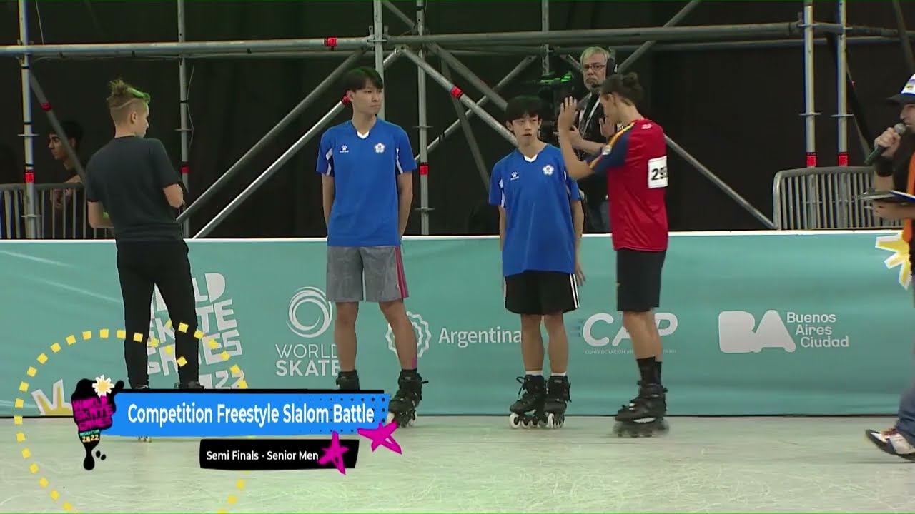World skate games 2022. Inline freestyle. Senior men battle semifinal 2.