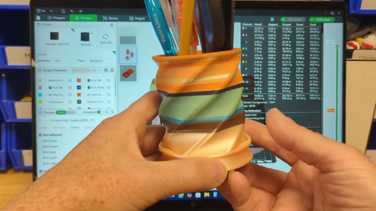 How to avoid filament color bleed on the multi color 3D prints.