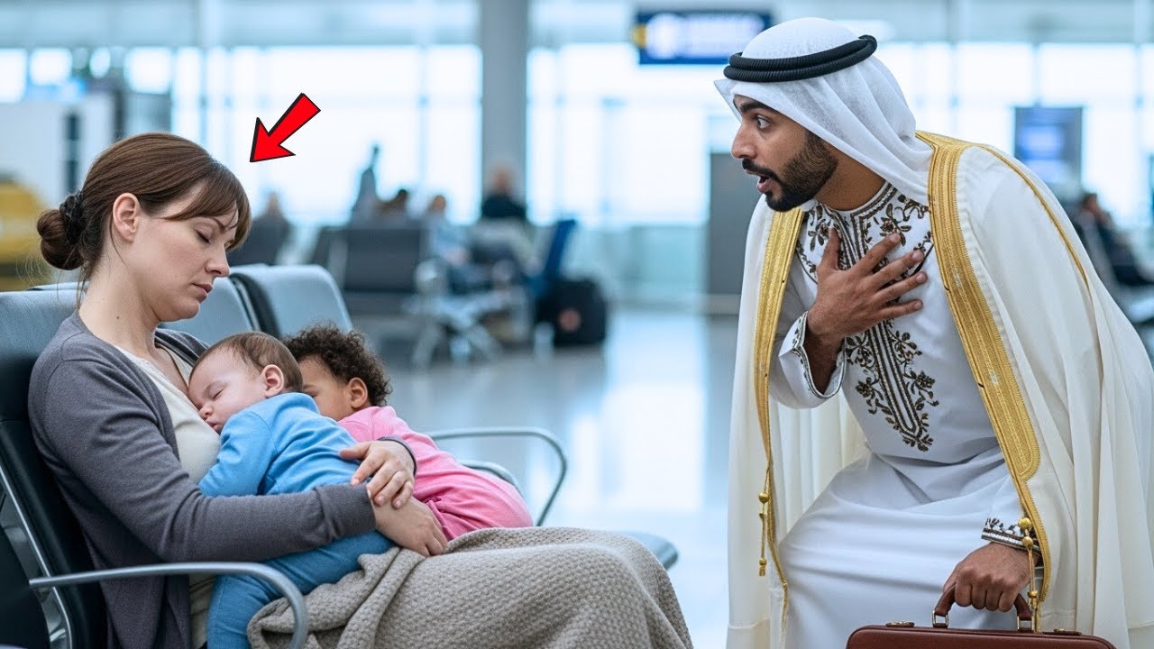 ARABSKI MILIARDER PRZYPADKOWO SPOTYKA SWOJĄ BYŁĄ I WIDZI BLIŹNIĘTA NA JEJ KOLANACH - CZEGO NIE...