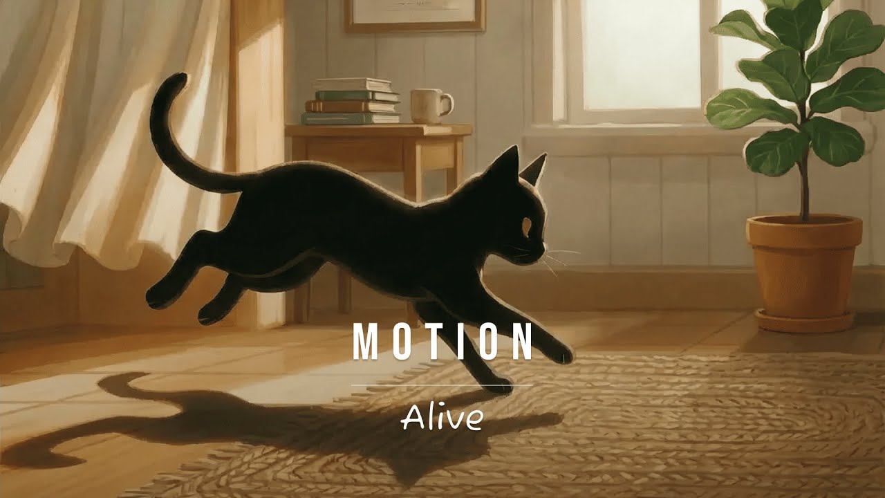 Motion 🐾💫 | Soft Rhythmic Ambience for Flow & Focus